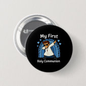 Meine erste heilige Kommunion Button (Vorne & Hinten)