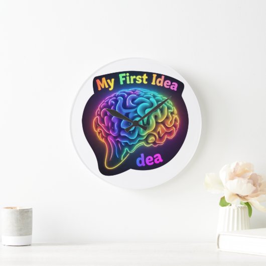 Meine erste Idee - kreatives und inspirierendes De Große Wanduhr (Zuhause)