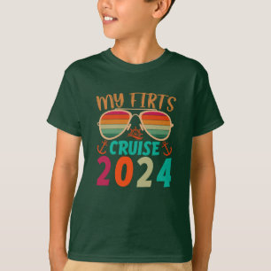 Meine erste Kreuzfahrt 2024 Reisen mit der Familie T-Shirt