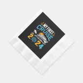 Meine erste Kreuzfahrt 2024 Serviette (Ecke)
