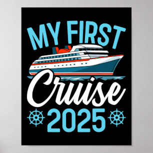 Meine erste Kreuzfahrt 2025 Familienurlaub Poster