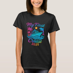 Meine erste Kreuzfahrt 2025 Familienurlaubsreise S T-Shirt