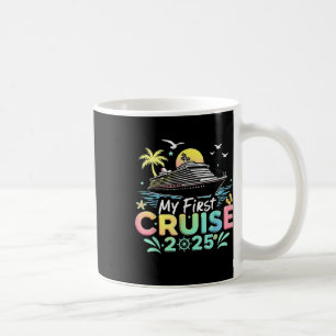 Meine erste Kreuzfahrt 2025 Kreuzfahrtschiff Urlau Kaffeetasse
