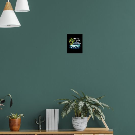 Meine erste Kreuzfahrt 2025 Poster (Wohnzimmer 1)