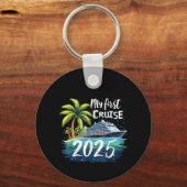 Meine erste Kreuzfahrt 2025 Schlüsselanhänger (Vorderseite)