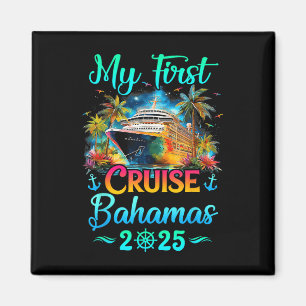 Meine erste Kreuzfahrt Bahamas 2025 Familienreise Magnet