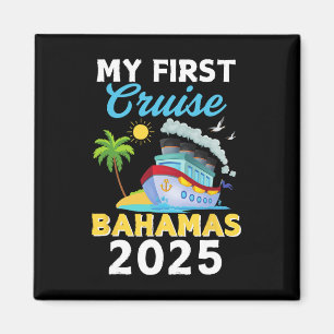 Meine erste Kreuzfahrt Hamas 2025 Kreuzfahrt Urlau Magnet
