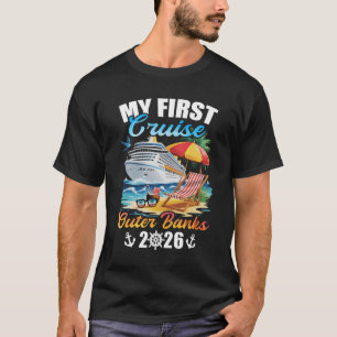 Meine erste Kreuzfahrt Outer Banks 2026 Familienur T-Shirt