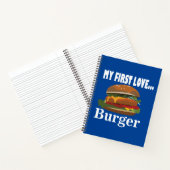 Meine erste Liebe Burger Notizblock (Innenseite)