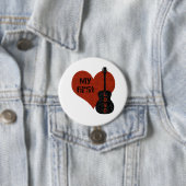 Meine erste Liebe Gitarre Button (Beispiel)
