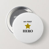 Meine erste Meine erste Held Button – Geschenk für (Vorne & Hinten)