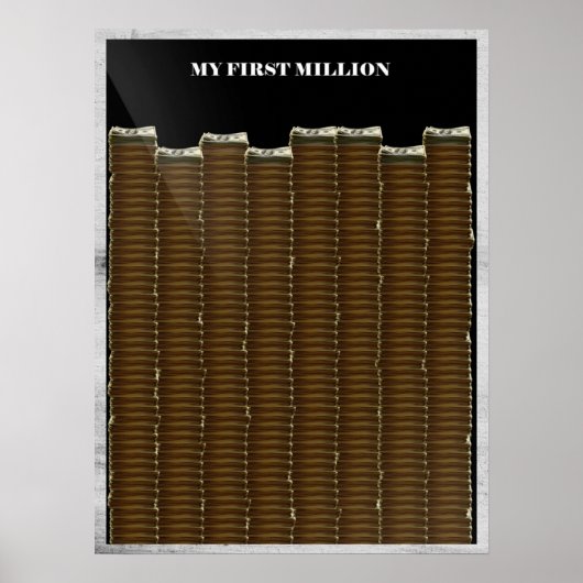 Meine erste Million Pablo escobar Poster (Vorne)