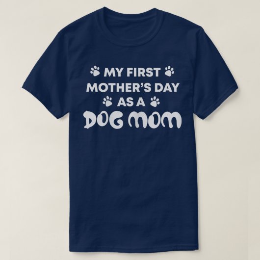Meine erste Mutter als Mama T-Shirt (Design vorne)