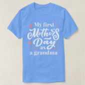 Meine erste Mutter als Oma als erste Ti T-Shirt (Design vorne)