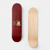 MEINE ERSTE OSTERE Ostereichen-Geschenk Skateboard (Vorderseite)