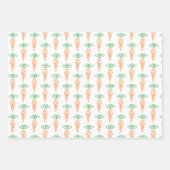 Meine erste Osterkarrot-Geschenkwrake Geschenkpapier Set (Vorderseite 2)