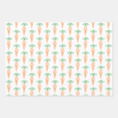 Meine erste Osterkarrot-Geschenkwrake Geschenkpapier Set (Vorderseite)