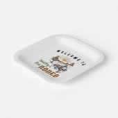 Meine erste Rodeo-Papierplatte Pappteller (Gewinkelt)