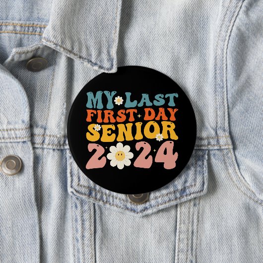 Meine erste Senior Class 2024 Button (Beispiel)
