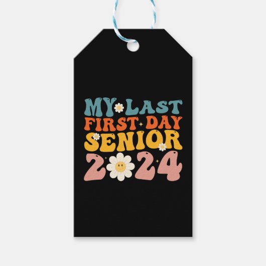 Meine erste Senior Class 2024 Geschenkanhänger (Vorderseite)