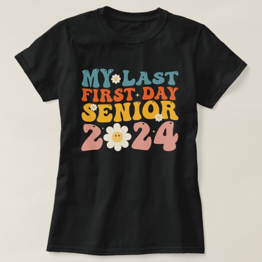 Meine erste Senior Class 2024 T-Shirt (Design vorne)