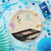 Meine erste Sleepover - Dreamcore VHS Nostalgie Pappteller (Party)