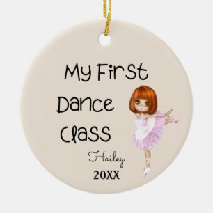 Meine erste Tanzklasse-Ornament Keramik Ornament