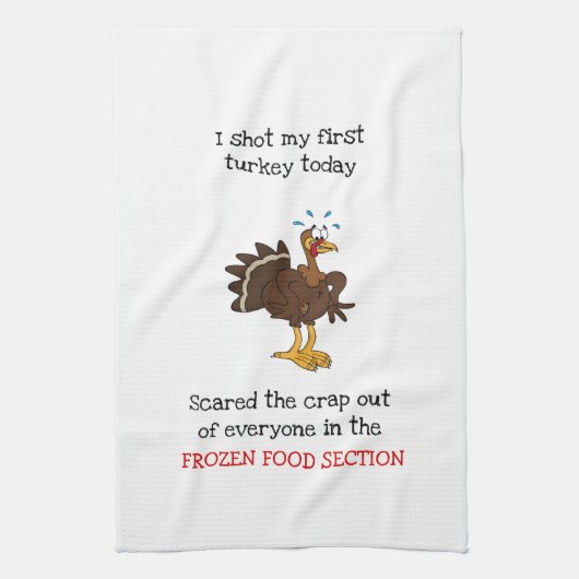 Meine erste Türkei heute Geschirrtuch (Vertikal)