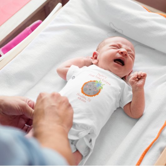 Meine erste vollständige Eclipse Personalisierte S Baby Strampler