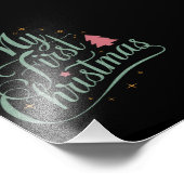 Meine erste Weihnachts Matching Familie Xmas Neubo Fotodruck (Ecke)