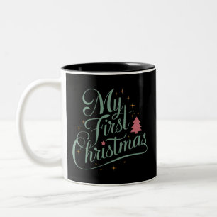 Meine erste Weihnachts Matching Familie Xmas Neubo Zweifarbige Tasse
