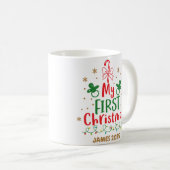 Meine erste Weihnachtscreme Candy Kaffeetasse (VorderseiteRechts)