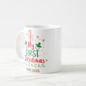 Meine erste Weihnachtscreme Candy Kaffeetasse (Vorderseite Links)