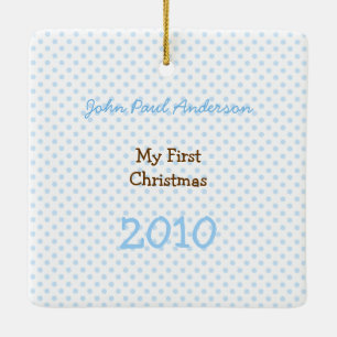 Meine erste Weihnachtsfeier, Foto aus Tiny T-Shirt Keramikornament