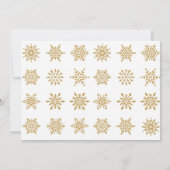 Meine erste Weihnachtskarte für das Foto Einladung (Rückseite)