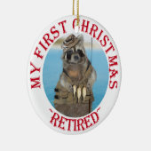 Meine erste Weihnachtsmüde Keramikornament (Rechts)