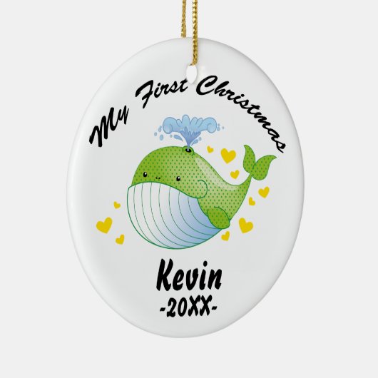 Meine erste Weihnachtsverzierung - Keramik Ornament (Rechts)