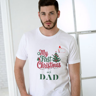 Meine erste Weihnachtszeit als Vater individuelle T-Shirt