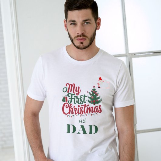 Meine erste Weihnachtszeit als Vater individuelle  T-Shirt