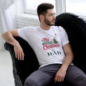 Meine erste Weihnachtszeit als Vater individuelle  T-Shirt
