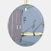 Meine erste Wohnung Keramik Ornament (Links)