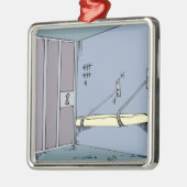 Meine erste Wohnung Silbernes Ornament (Links)