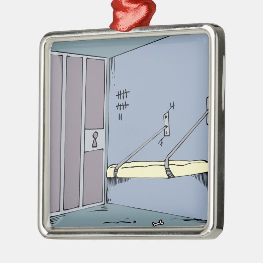 Meine erste Wohnung Silbernes Ornament (Links)