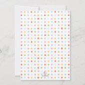 Meine erste Zahn-Foto-Einladung Einladung (Rückseite)