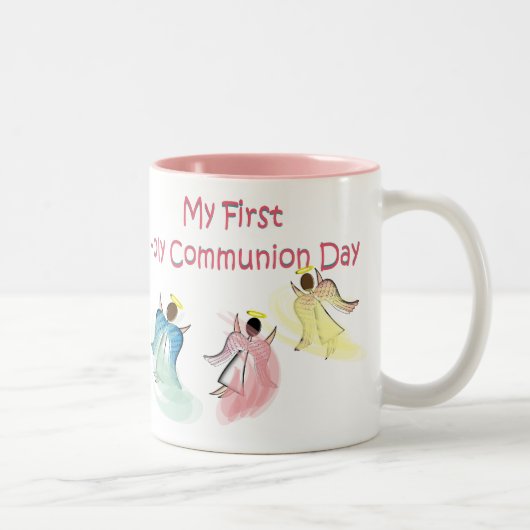 Meine ersten heilige Kommunions-Tagesgeschenke Zweifarbige Tasse (Rechts)