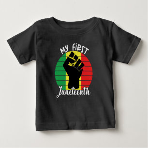 Meine ersten jugendlichen, Retro-afrikanischen sch Baby T-shirt