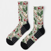 Meine ersten Lieben - Drachen und Bücher Socken (Links)