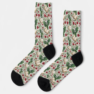 Meine ersten Lieben - Drachen und Bücher Socken