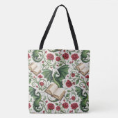 Meine ersten Lieben - Drachen und Bücher Tasche (Vorderseite)