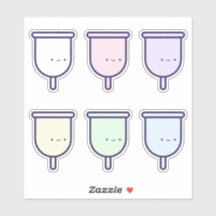 Meine ersten Niedlichen Rainbow Menstruationsups